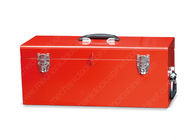 جعبه ابزار دستی Carry Cantilever Box ساخت و ساز جوش داده شده با فولاد جامد با سینی چوبی