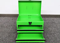 14 &quot;Green 2 Drawer Concertina Cantilever Tool Box برای تعمیر خودکار